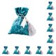 thumbnail image 1 of Yuarrent Candy Drawstring Bag Juguetes Favores Regalos Paquete de almacenamiento Bolsa Azul Azul 10Conjunto, 1 of 6