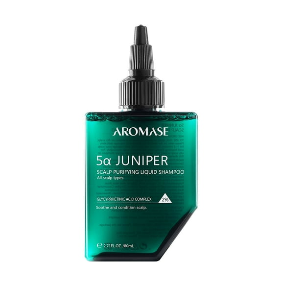 Aromase Juniper Scalp Purifying Liquid Shampoo, Dandruff Shampoo, 2.71 oz