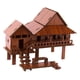 thumbnail image 5 of Rompecabezas 3D Arquitectura Cabaña de madera Edificios Manualidades creativas DIY Construcción para niños Tailandés Ninguno, 5 of 9