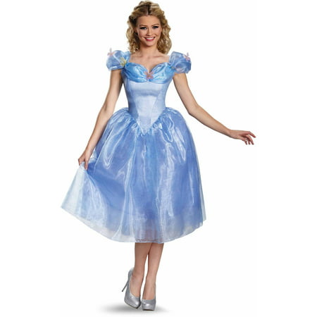 Cinderella Movie Adult Deluxe Halloween Dress Up / Role Play Costume