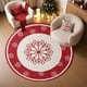 thumbnail image 4 of Xihbxyly Las Mejores Ofertas de Liquidación de Hoy Nueva Alfombra Redonda para Decoración Navideña, Falda para Árbol de Navidad, Alfombra con Ambiente Navideño para Sala de Estar, Dormitorio, Granja, 4 of 6