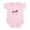 Petal Pink, variant on CafePress - Born To Trot Infant Bodysuit - Baby Light Bodysuit, Size Newborn - 24 Months