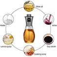 thumbnail image 3 of Ölsprüher Flasche 200ML, 3 in 1 Öl Sprühflasche, Essig spritzer Ölspender, Transparent Öl Sprayer, Öl Auslöser Glasflasche mit Trichter Kochen, Salat, BBQ, Pasta, BPA-Free y 100% Food Safety, 3 of 7