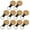 Beech round 3, variant on 10Pcs Wood Keyring Personalized Engraving keychain Vintage Car Key Accessory