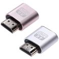 thumbnail image 4 of Enchufe ficticio compatible con HDMI 4K UHD DDC EDID Emulador de pantalla fantasma sin cabeza Dorado JShteea El nuevo, 4 of 7