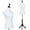 White, variant on YRLLENSDAN 59-67 Inch Mannequin Body Dress Mannequin with Stand Height Adjustable Sewing Mannequin Female Mannequin Full Body Dress Forms Dress Form Mannequin for Sewing Mannequin Torso Female, HDBH