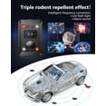 thumbnail image 2 of Repelente ultrasónico para roedores de coche, repelente para ratones de coche con enchufe y funcionamiento a pilas, repelente ultrasónico para roedores para motor de coche, 2 of 8