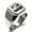 Silver, variant on Stainless Steel Letter Z Initial 3D Monogram Engraved Engraved Square Flat Top Biker Style Polished Signet Ring