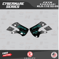 thumbnail image 3 of Kalair GFX Graphics Kit for Kawasaki KLX110 (2002-2009) Cyberware Series, 3 of 5
