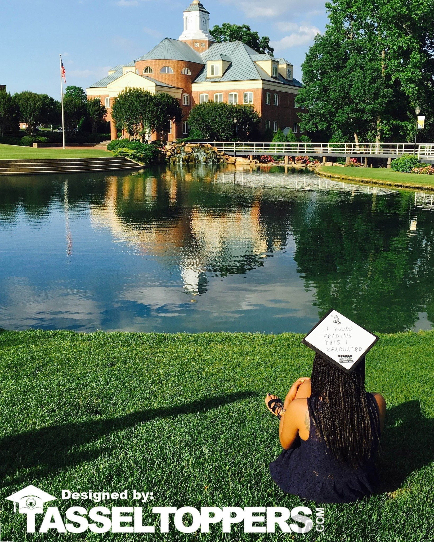 If You're Reading This - Drake Grad Cap Tassel Toppers