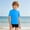 Blue, variant on Liyamei Boys Swim Shirts, Kids Rash Guard, Lightweight Swim Shirt for Beach Pool Sun Protective Comfort Black 2-3 Years