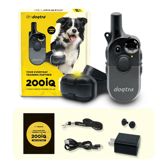 Dogtra 1/2 Mile 1 Dog Compact Remote Trainer 200iQ E-Collar