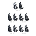 thumbnail image 3 of Guardoinrt 2Pack Mount For Roof Rack Mount Mount Brackets Accessories Wall Mounting For Roof Rack Truck Boats Black 5Set, 3 of 6