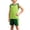 Green, variant on Soccer Uniform for Kids Set 2-13 Years Sleeveless Top Shorts Mesh Breathable Set Training Suit