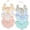 Style 3, variant on 6PCS Muslin Baby Bibs Ultra Soft Absorbent, 100% Cotton Baby Bandana Drool Bibs Adjustable Snaps