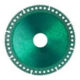 thumbnail image 1 of Multifunctional Cutting Blade Diamond High Manganese Steel Matrix Composite Sawblade 100mm Diameter Ceramic Tile Glass Cutting Disc for Angle Grinder Stone-Cutter, 1 of 6
