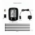 thumbnail image 2 of Bike Computer and Bike Odometer Wired KM/H Bike Speedometer, Automatic Wake up Bike Speed Tracker LCD Display & Single Mileage & Multi-Function & Calorie Counting Accessories, 2 of 6