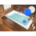 thumbnail image 4 of Tub Stopper 2 Pack, 6 Inches Large Silicone Drain Plug Hair Stopper Flat Suction Cover For Kitchen Bathroom And Laundry, 4 of 8