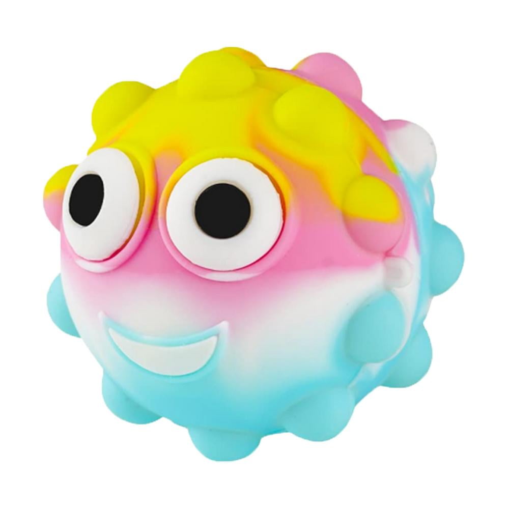 IMSHIE Push Bubble Sensory Ball Popper Stress Ball, 3D Silicone Tie Dye ...
