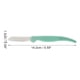 thumbnail image 2 of Unique Bargains 1 Pc Folding Type Eyebrow Trimmer for Bathroom Travel Hotel Toilet Bedroom ABS Stainless Steel Green, 2 of 3