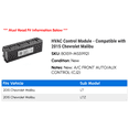 thumbnail image 2 of HVAC Control Module - Compatible with 2015 Chevrolet Malibu - AC Delco, 2 of 2