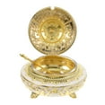 thumbnail image 1 of WHAMVOX Sugar Bowl Elegant Alloy Sugar Container for Kitchen Decor 1Pack, 1 of 8