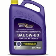 Royal Purple 51520 Oil RP Series SAE 5W-20; Synthetic; 5 Quart Bottle; Single