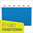 thumbnail image 5 of Pendaflex Ready-Tab Extra Capacity Reinforced Colored Hanging Folders, Legal Size, 1/6-Cut Tab, Assorted, 20/Box (42702), 5 of 6
