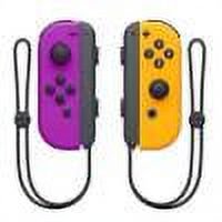 Switch JoyCon Controller (Púrpura amarillo)
