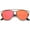 Black / Red Mirror, variant on sunglassLA - Technologic Full Metal Crossbar Flash Mirror Flat Lens Aviator Sunglasses - 54mm