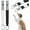 White   Black, variant on Dog Whistle to Stop Barking Neighbors Dog, 2025 New Adjustable Silent Ultrasonic Dog Training Whistle with Lanyard, for Bad Behavior Training Recall Obedience Behavior Control