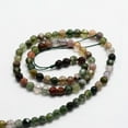 thumbnail image 2 of Faceted Natural Indian Agate Round Beads Strands 4mm Hole: 1mm 85~90pcs/strand 14 inch, 2 of 2
