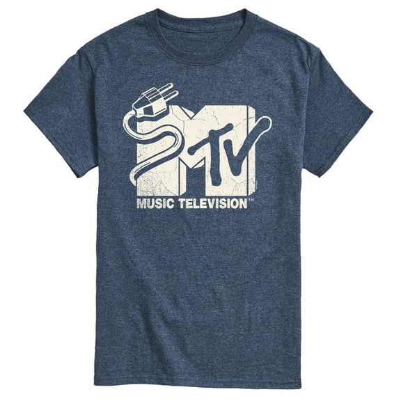 MTV - Music Television Unplugged Logo - Men's Short Sleeve Graphic T-Shirt