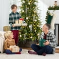 thumbnail image 5 of Best Choice Products 9ft Pre-Lit Artificial Full Aspen Noble Fir Christmas Tree w/ 1,200 2-in-1 Glowing Micro LEDs, 5 of 10