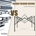 thumbnail image 4 of EAGLE PEAK Pop Up 8' x 5' Grill Gazebo, Instant Outdoor BBQ Canopy, Red, 4 of 7