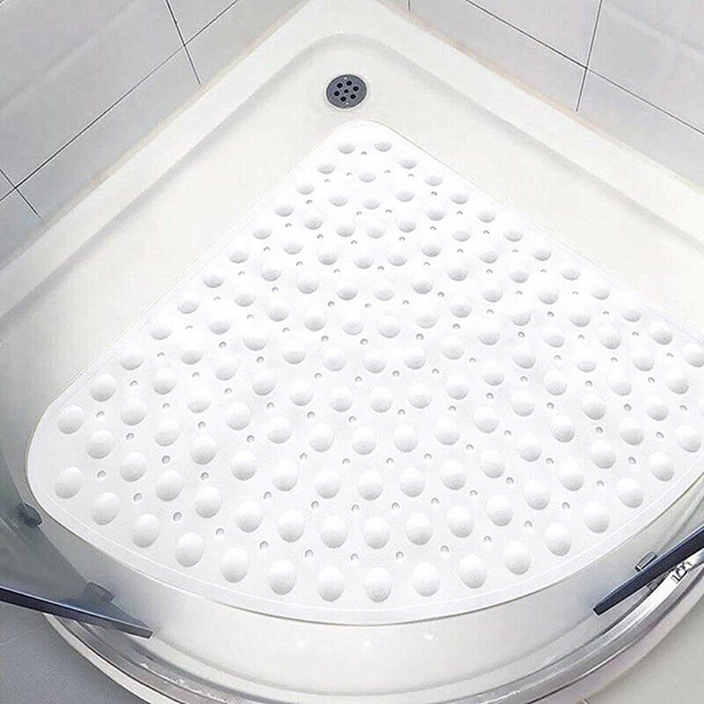Transparent corner safety bath /& shower liner shower mat for eckduschen ø54cm