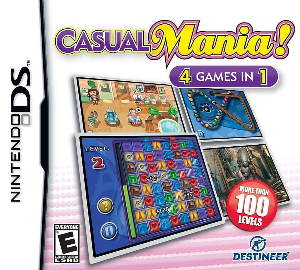 Casual Mania (Hidden Objects + Three in a Row + Marble Popper + Beauty