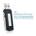 thumbnail image 3 of Disque Audio Portable USB 8 Go Enregistreur Vocal USB 2.0 128Kbps Enregistrement 15h pour Windows Mac OS, 3 of 5