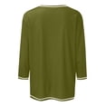 thumbnail image 5 of Womens Long Sleeve Crew Neck Funny Skeleton Printed Slim Fit Top T Shirt Casual Shirts Tee Blouse Trendy Tops for Women 2024, 5 of 6