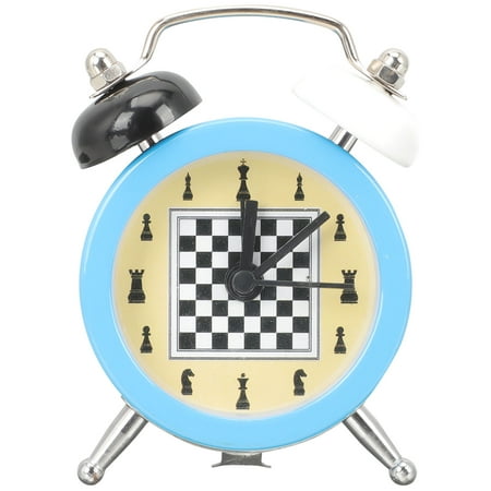 KONTONTY Battery Operated Chess Timer Alarm Clock for Bedroom and Study Room