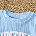 thumbnail image 5 of Kogui Baby Bodysuit Boy Short Sleeve Baby One Piece Bodysuit Or Toddler Shirt Funny Infant Clothes 0 3 6 9 12 18 24 Months (Light Blue,12-18 Months), 5 of 7