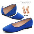 thumbnail image 4 of Zapatos SAILING LU Royal Blue para mujer, talla 8.5 con punta cuadrada, 4 of 7