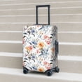 thumbnail image 6 of Pofeuu Lilies Flowers Print Luggage Suitcase Cover Protector Luggage Washable Covers Aesthetic for 18/24/28/32 inch Luggage（No luggage included）-Medium, 6 of 7