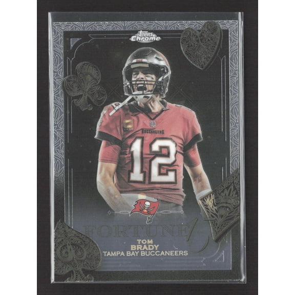 2025 Topps Chrome Fortune 15 Tom Brady F15-35 Football Card