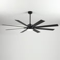 thumbnail image 3 of 72-Inch Ceiling Fan with Dimmable LED Light, 8 Wood Blades, Remote Control, 6 Speeds, 3 of 4