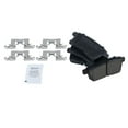thumbnail image 4 of TRQ Rear Ceramic Brake Pad & 2s Performance Rotor Kit w/Fluids for Mazda CX-7 BKA21404, 4 of 6