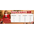 thumbnail image 7 of Lanbubble Girls Ugly Christmas Sweater Dress Long Sleeve Knit Ruffle-Trim A-Line Holiday Outfit for Kids 2-9 Years, 7 of 7