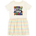 thumbnail image 3 of Inktastic Autism is My Super Power with Puzzle Pieces Girls Toddler Dress, 3 of 5