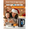 thumbnail image 3 of Hervidor inteligente GoveeLife con control de temperatura, 1.7 L, 1500 W, WiFi, 3 of 9