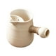 thumbnail image 4 of Tetera de cerámica para agua hirviendo, tetera tradicional china, tetera 610ml Blanco, 4 of 9
